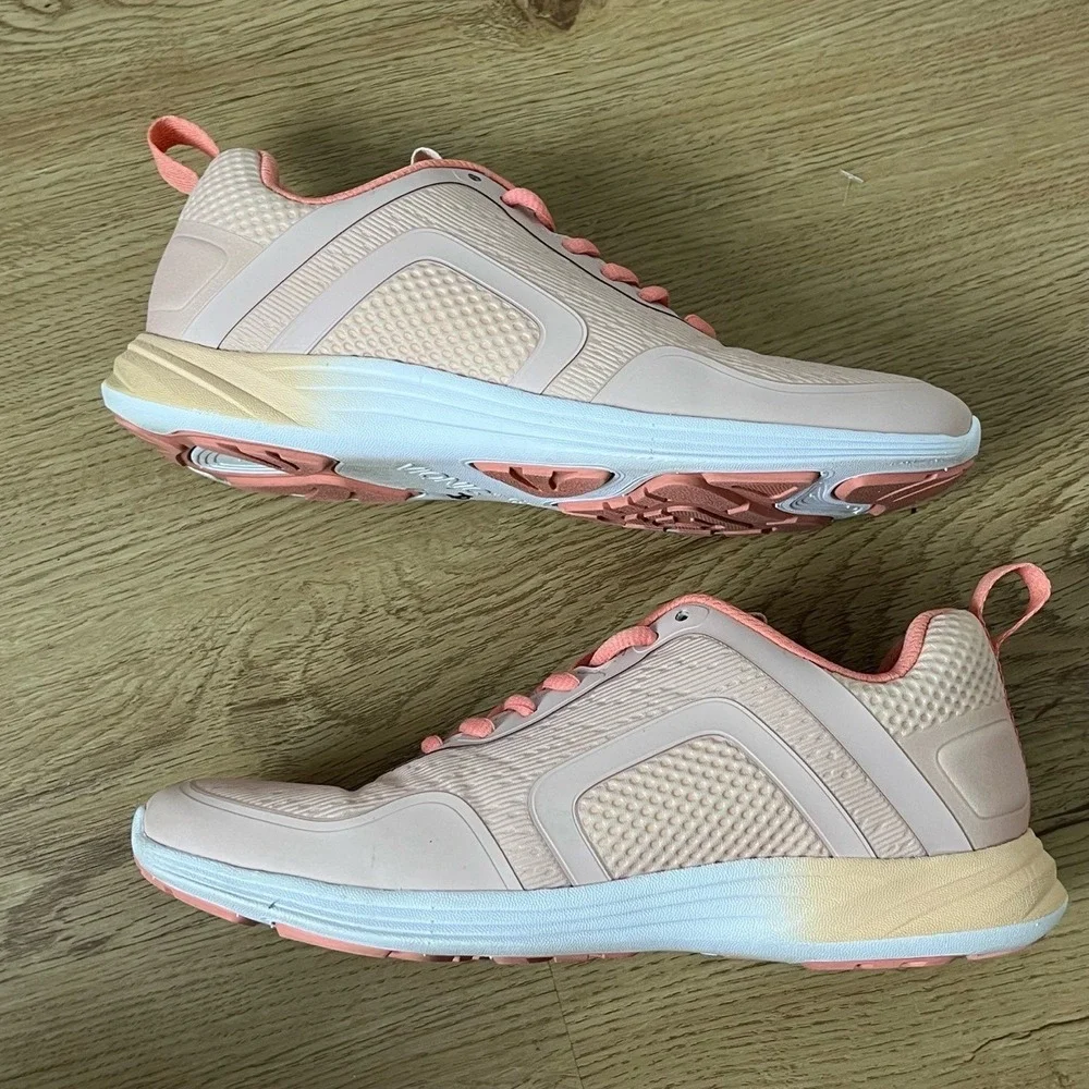 Vionic Pink Jojo Ombre Mesh LaceUp l Athletic Sneakers Size US 6.5 - Picture 7 of 9